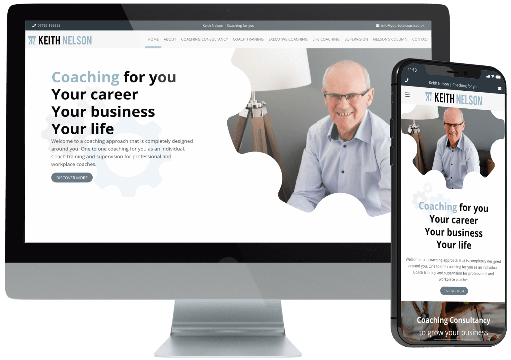 Keith Nelson Consultancy Website Design
